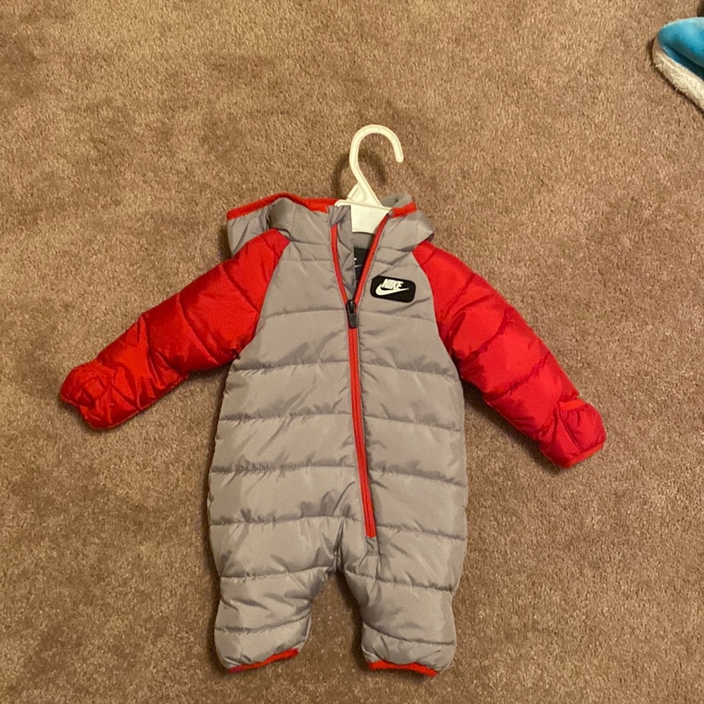 Nike puff jacket for newborns